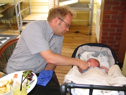 new life out for lunch