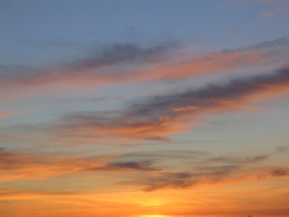 ending the day and the month...