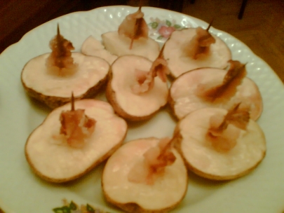 ships on the plate: potato with the Ukrainian fat... 