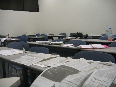 My students are having a break