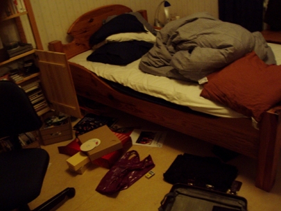 time to take care of the mess