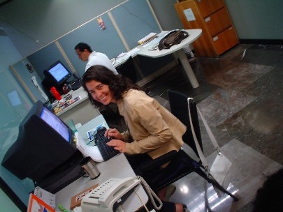 Happy because soon we�ll get out of this fish bowl