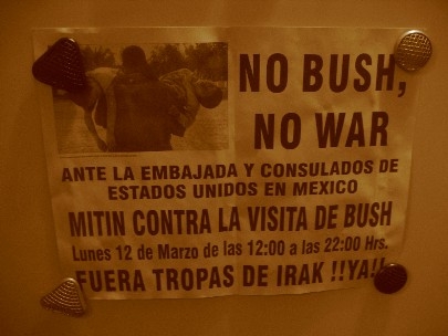 No Bush, no war