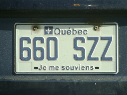 Je me souviens, je me souviendrai et je n�oublierai jamais!