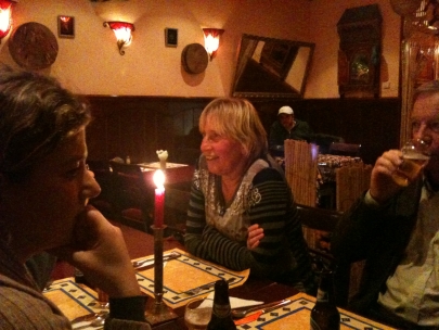 dinner in our 3 dime maroccan heaven