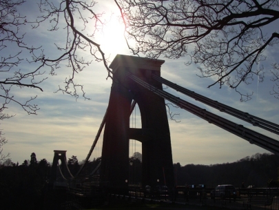 Suspended bridge, Bristol