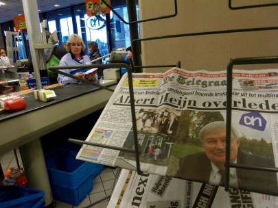 she does look touched by the news