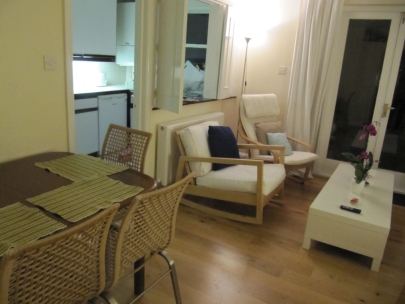 and that's how the living likes to be next to the kitchen