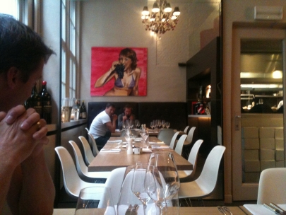 awaiting yet another amazing dinner