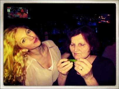 Mom fooled into Jelly Shot as a Watermelon Desert