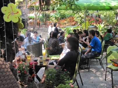 family breakfast in Nha Trang