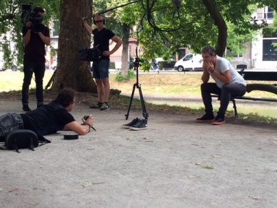 a walk though the park