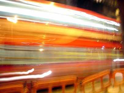 fragments of light in spherical line