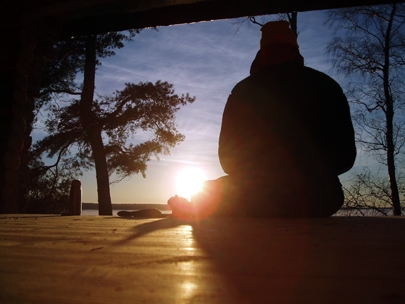 had to leave the office and meet the sun