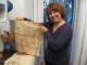 gift from Armenian friends, thin bread 